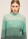 Turtle-neck sweater in mohair blend mélange _3