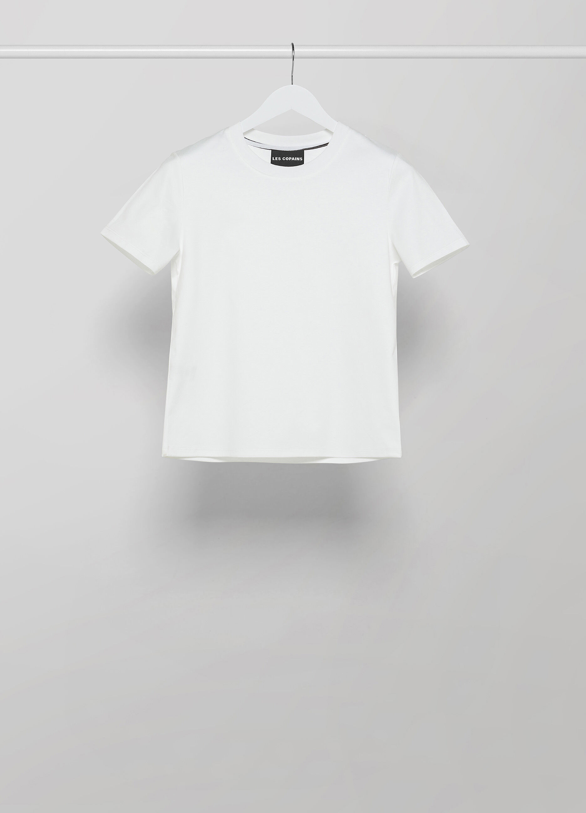 White 100% cotton T-shirt_4