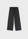 Palazzo pants with metallic effect_0