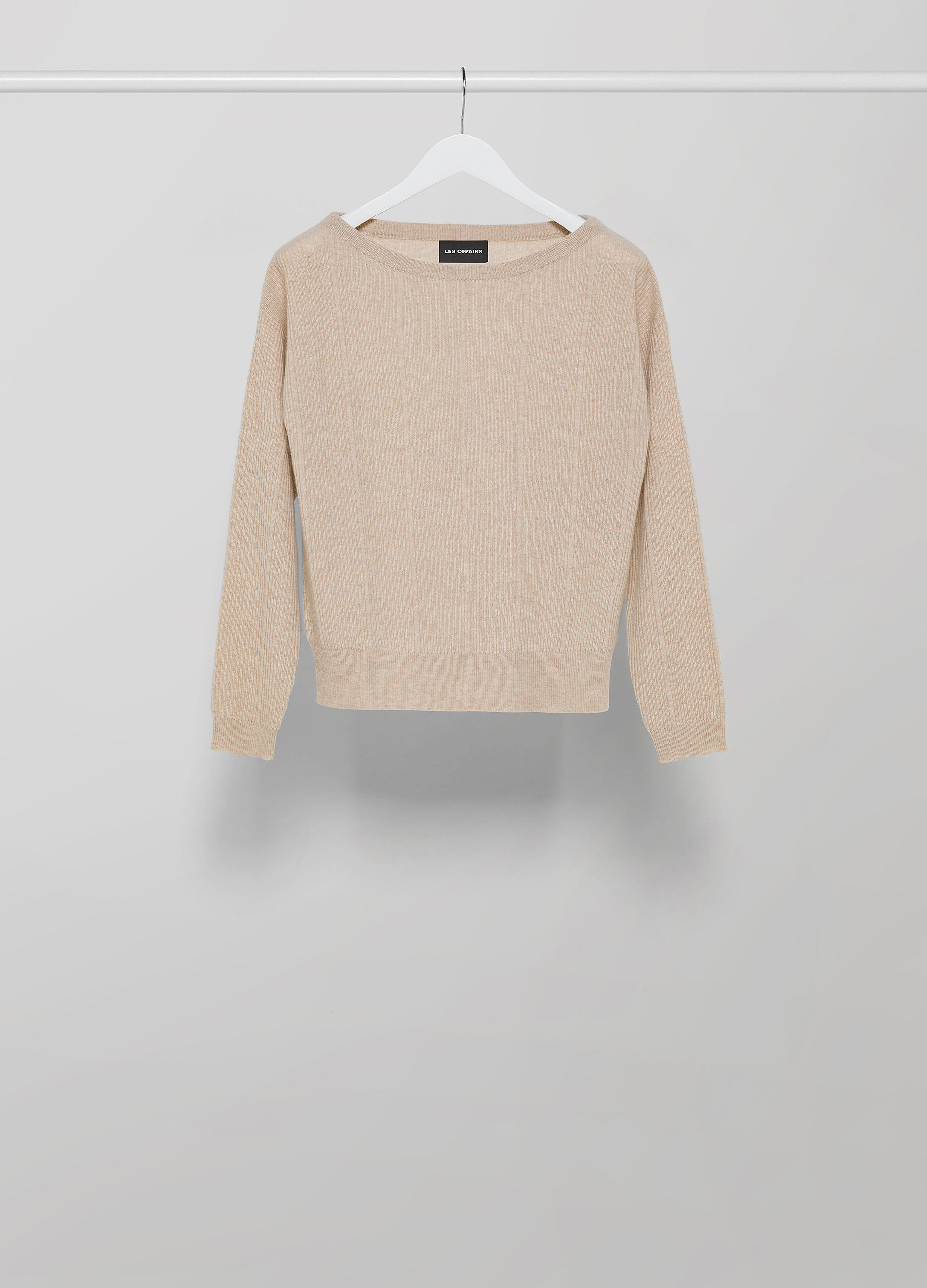 Pure cashmere tricot pullover 