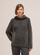 Knitted sweatshirt with hood_1