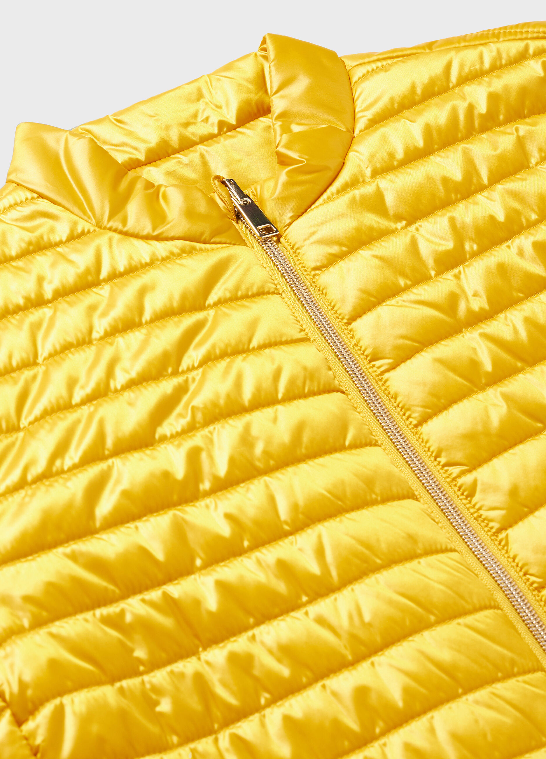 Yellow short padded jacket_6