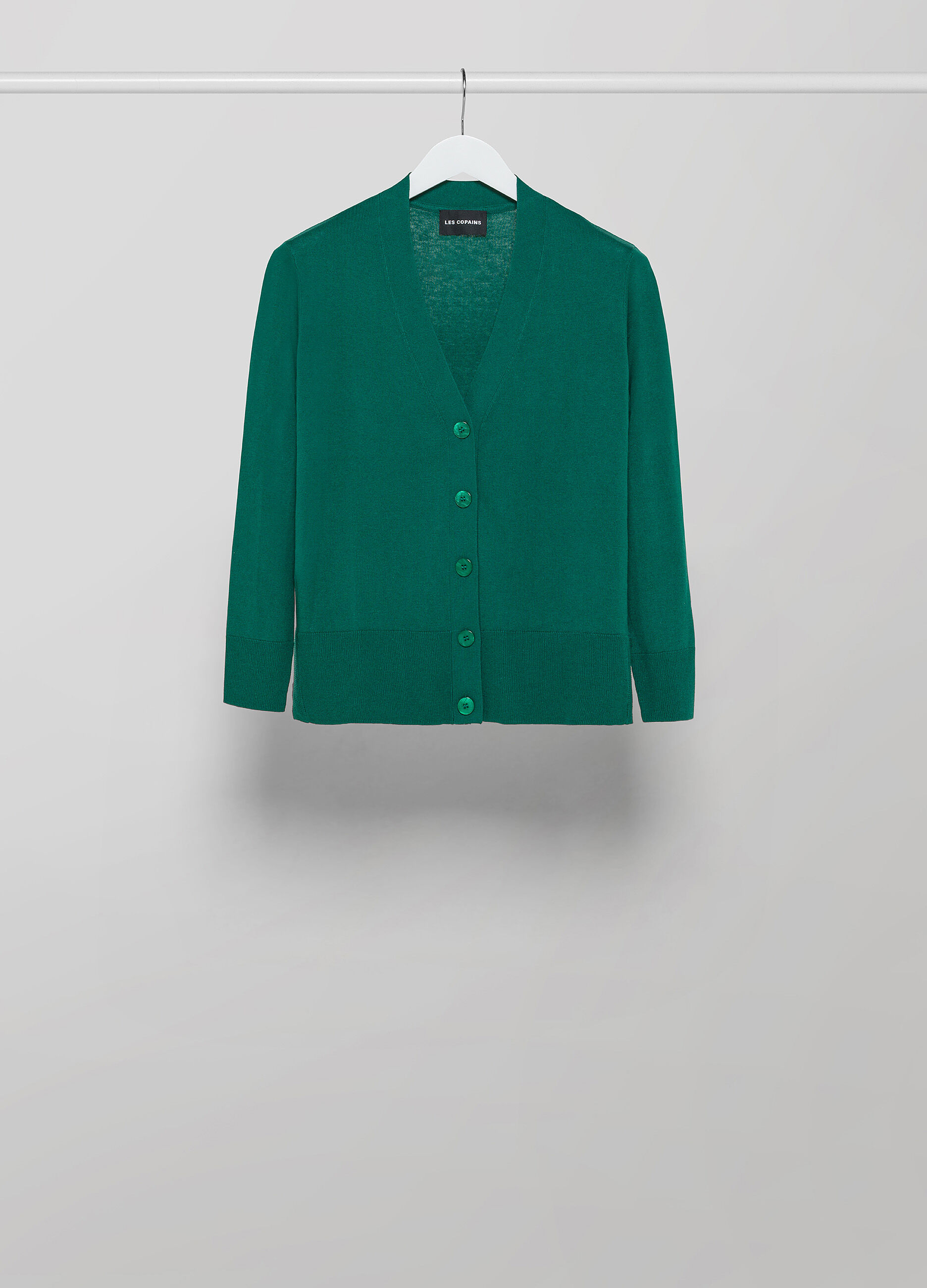 Silk cotton blend cardigan