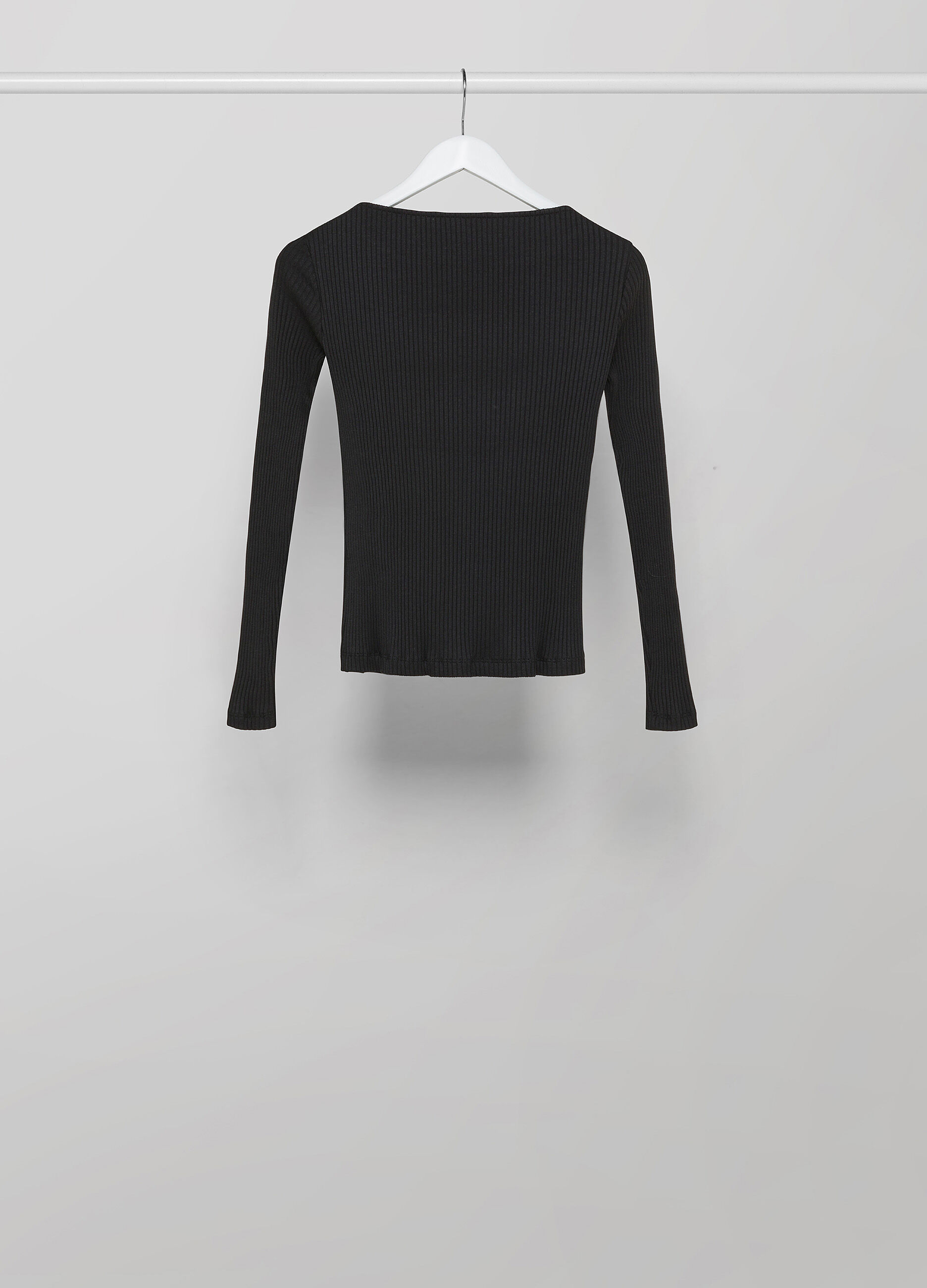Long-sleeved T-shirt in stretch cotton_5