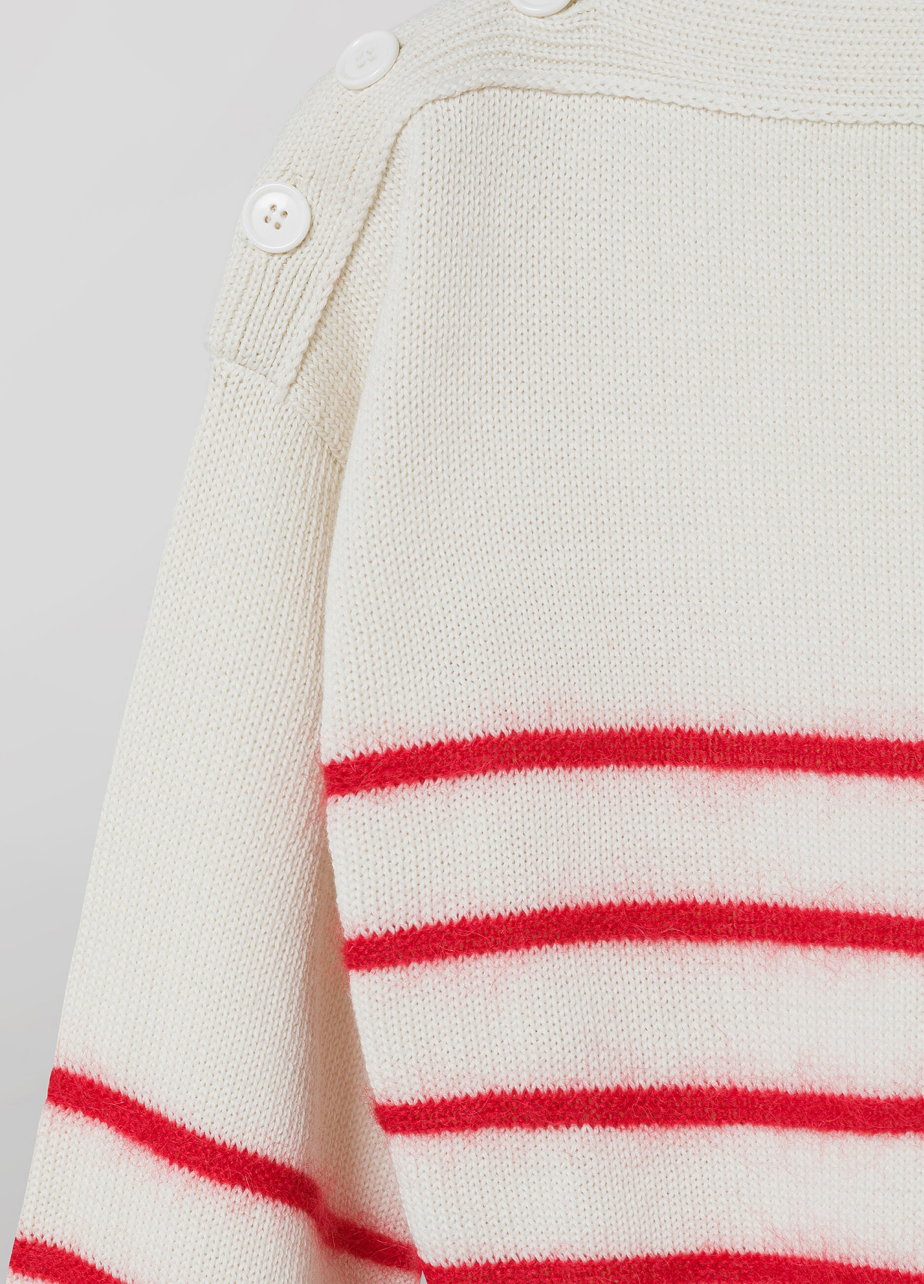Striped pullover in virgin wool blend_6