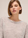 Knitted sweater with round neck_3