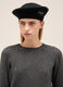 French beret in mohair and acrylic blend_0