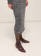 Longuette skirt in mélange knit_2