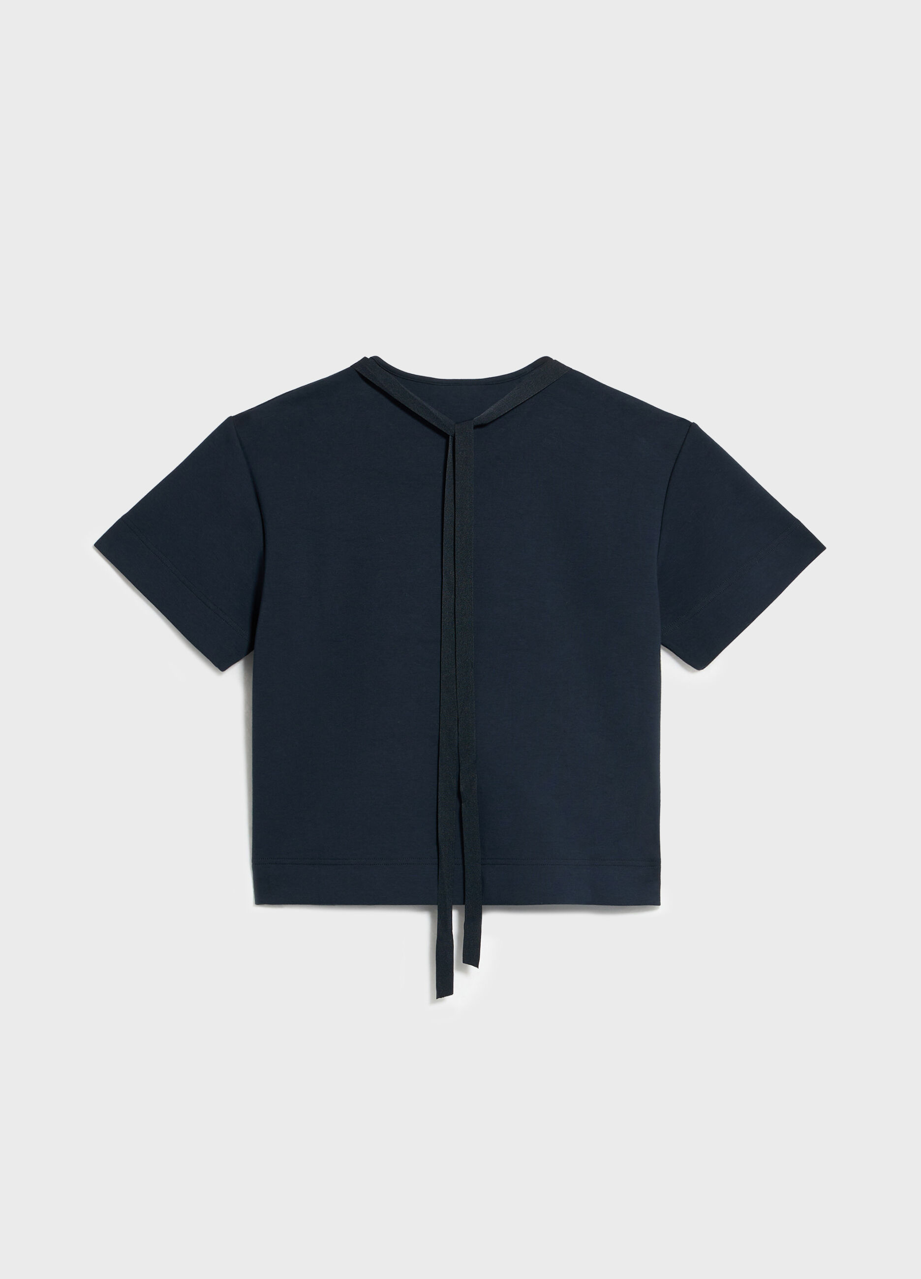 Top with short sleeves and diamantés