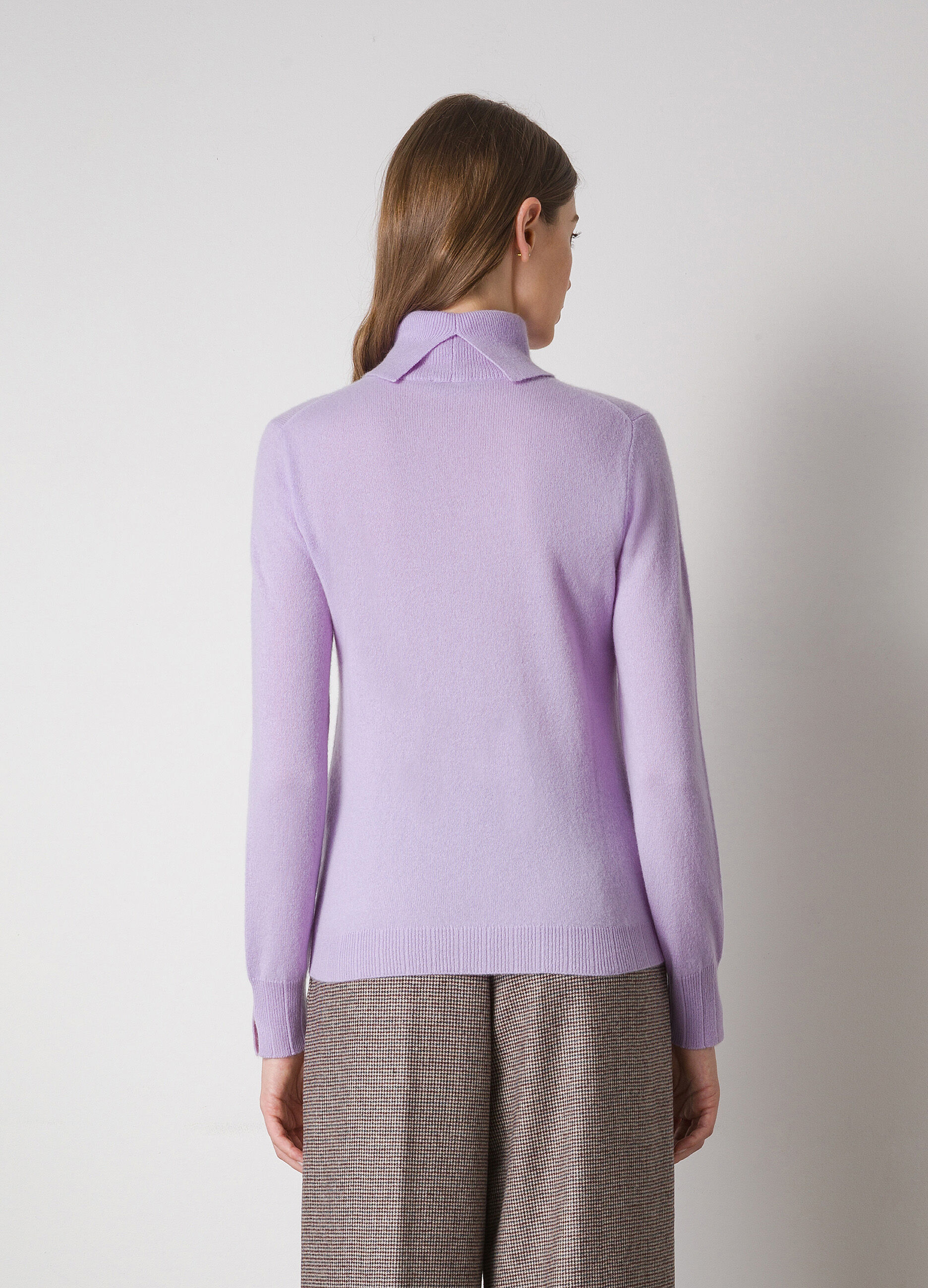 Pure cashmere turtleneck