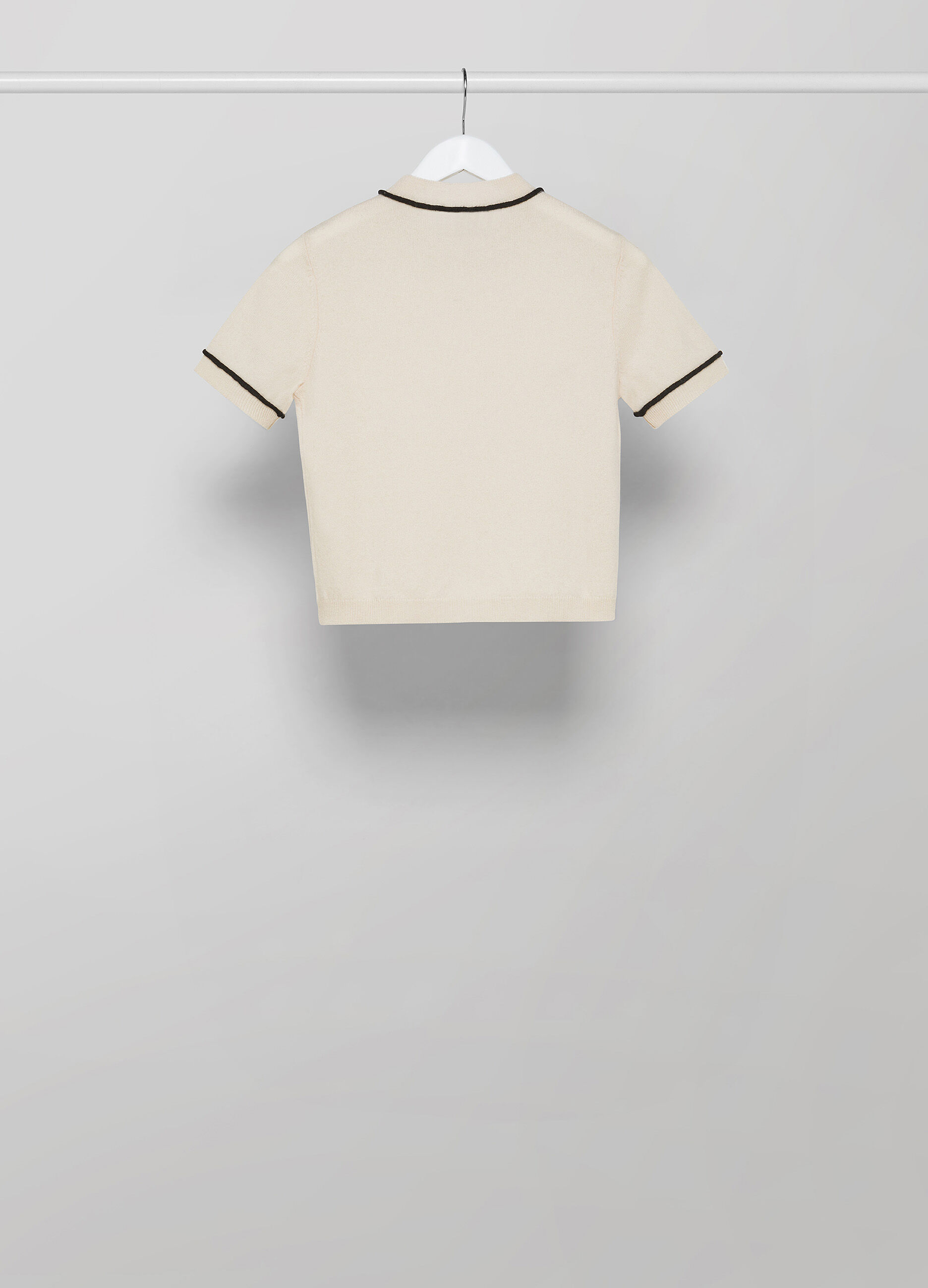 Short-sleeved cashmere-blend tricot_5