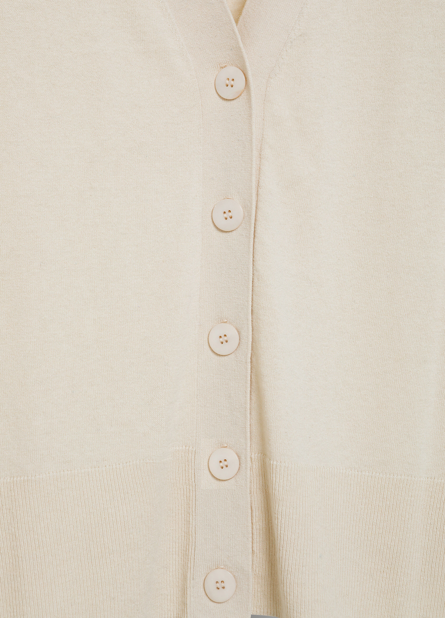 Silk cotton blend cardigan_6