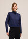 Knitted sweater with high neck_1