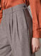 Wool blend wide flare trousers_2