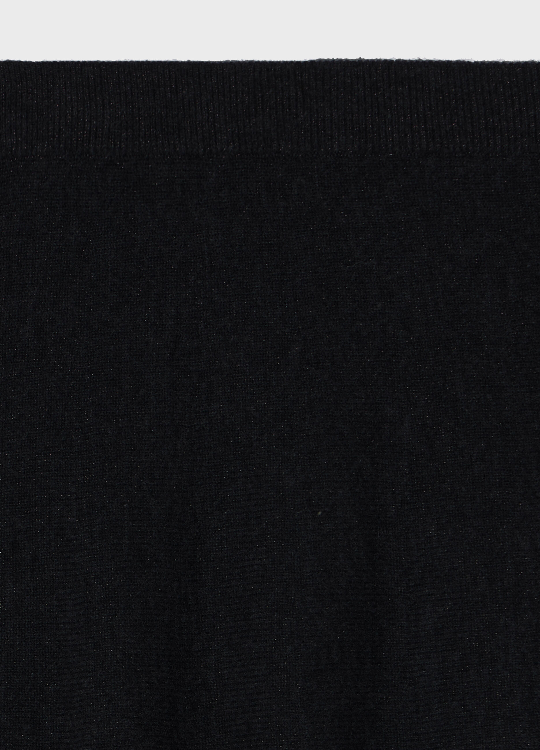 Jupe en tricot de laine mélangée