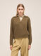 Polo shirt in alpaca, wool and cotton blend_1