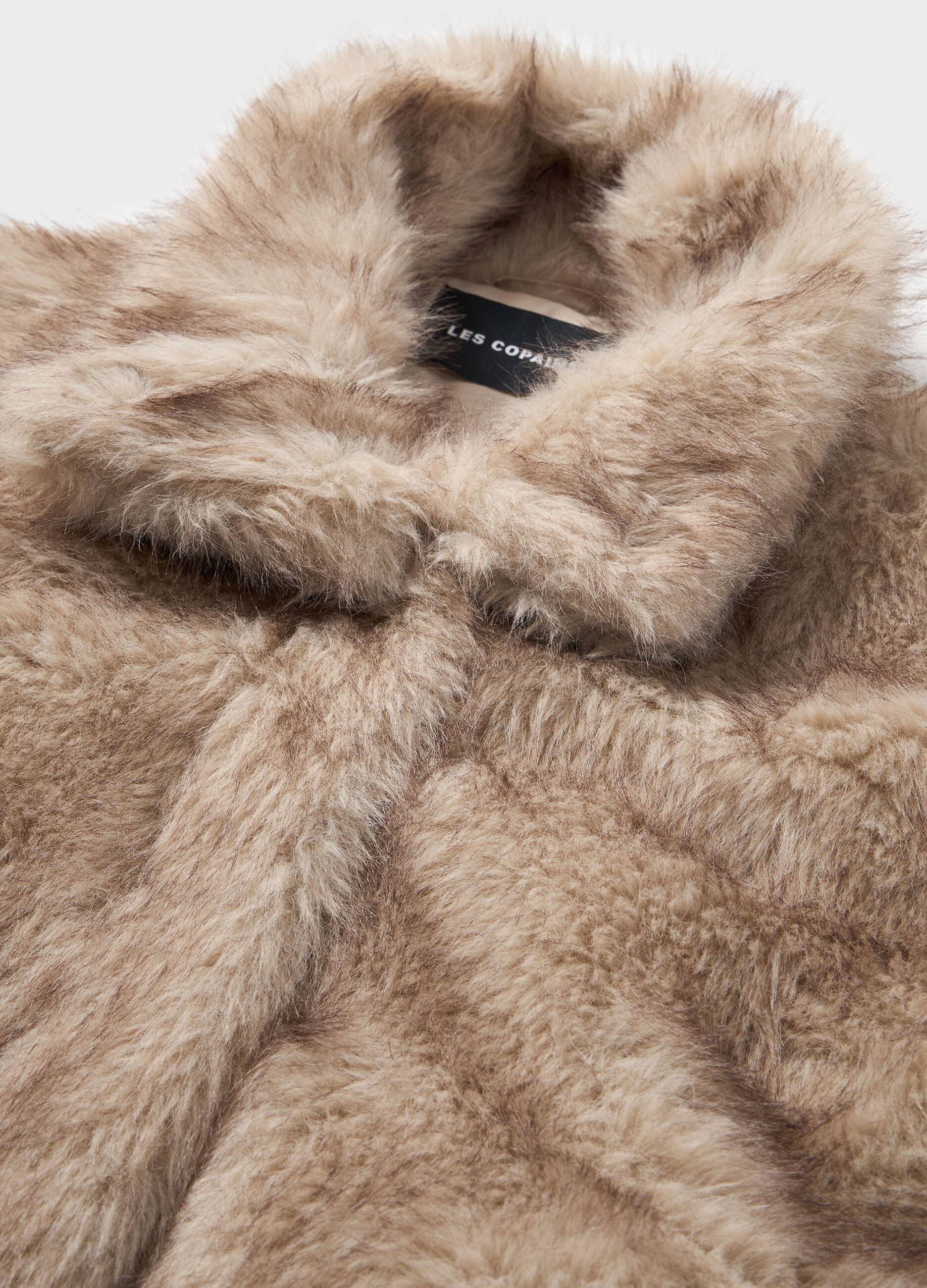 Blouson en fausse fourrure