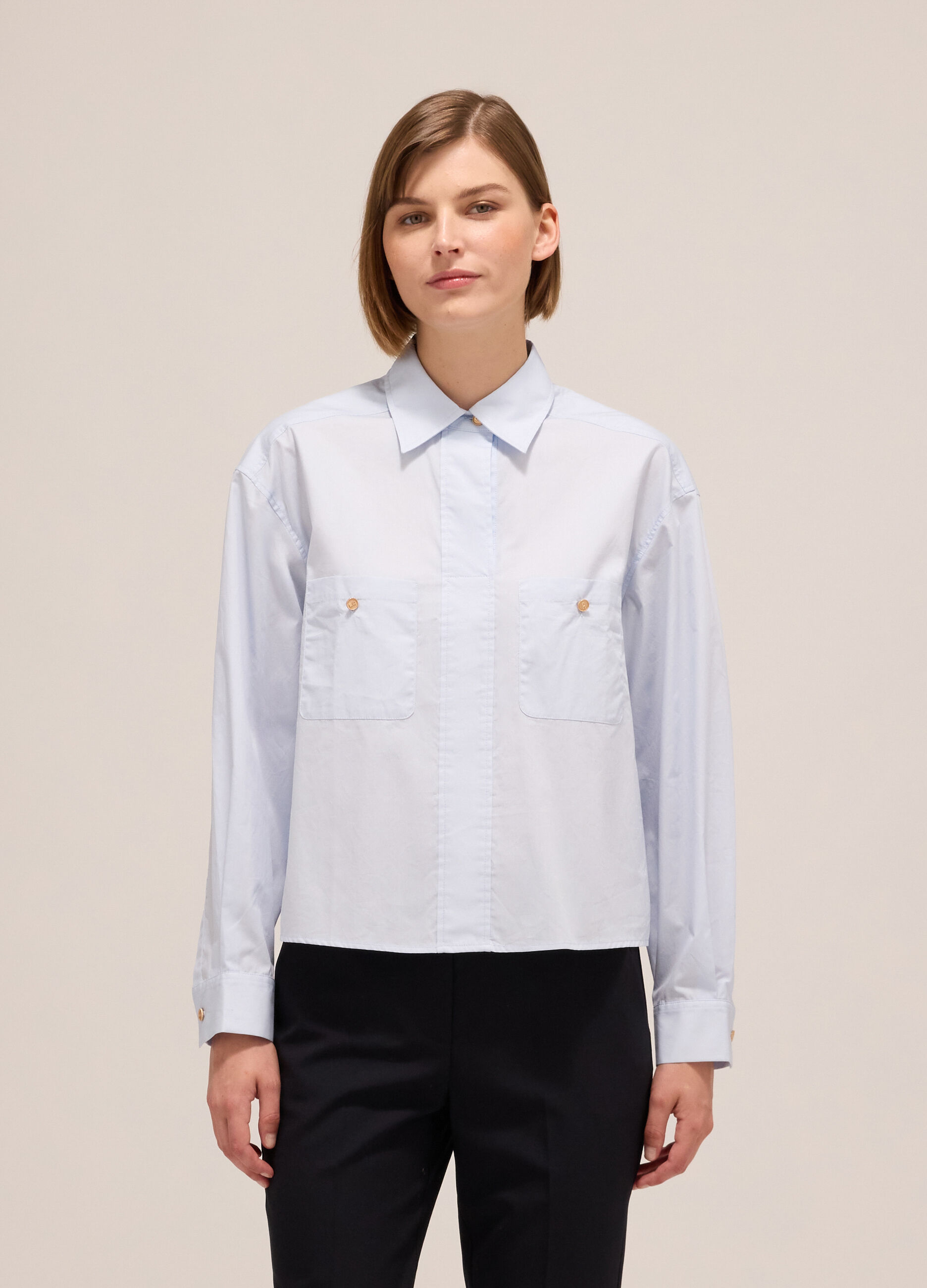 Chemise avec poches poitrine