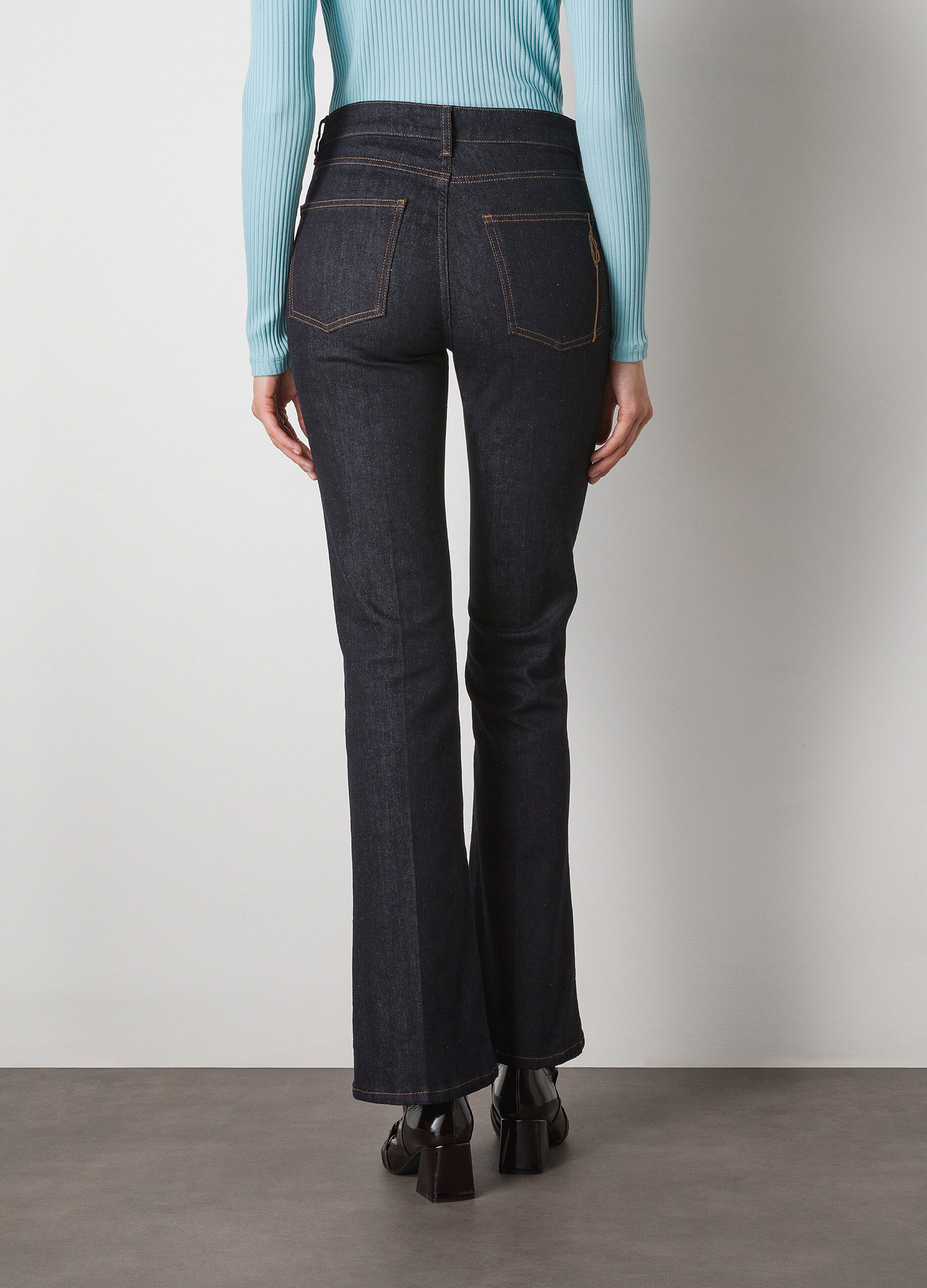 Bootcut flared denims 