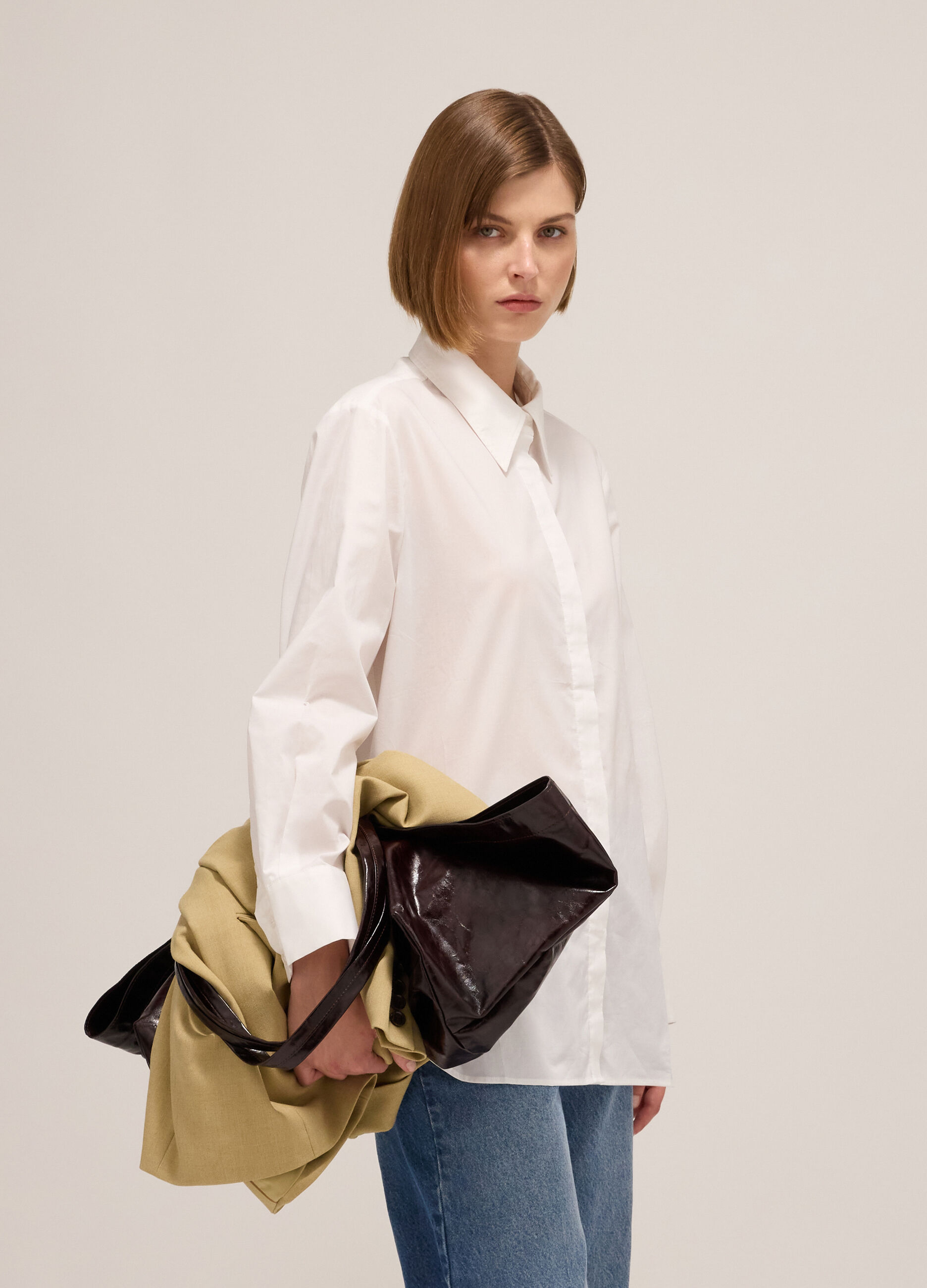 Chemise oversize en coton