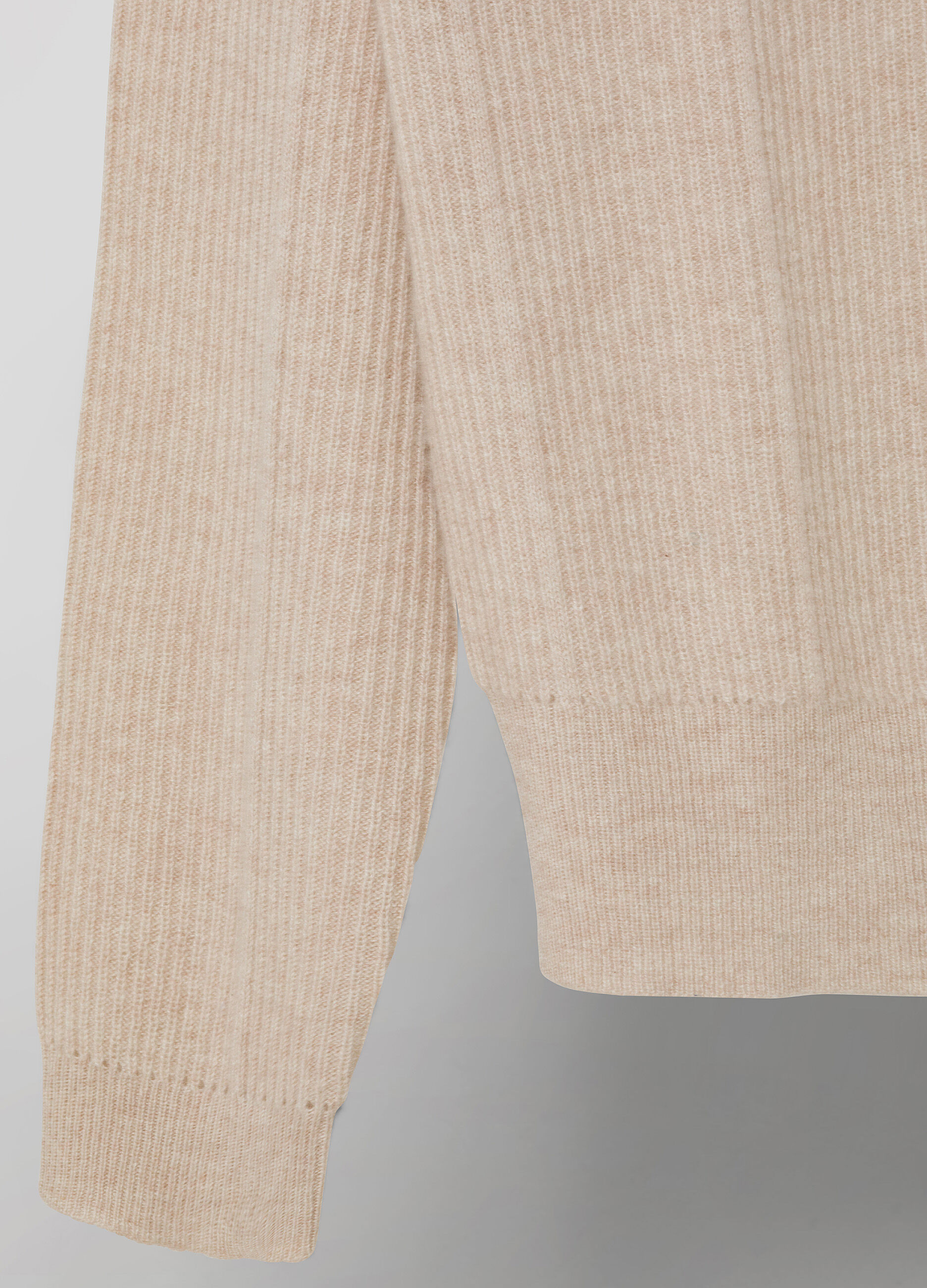 Pure cashmere tricot pullover 
