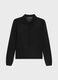 Polo neck with long sleeves in wool blend_4