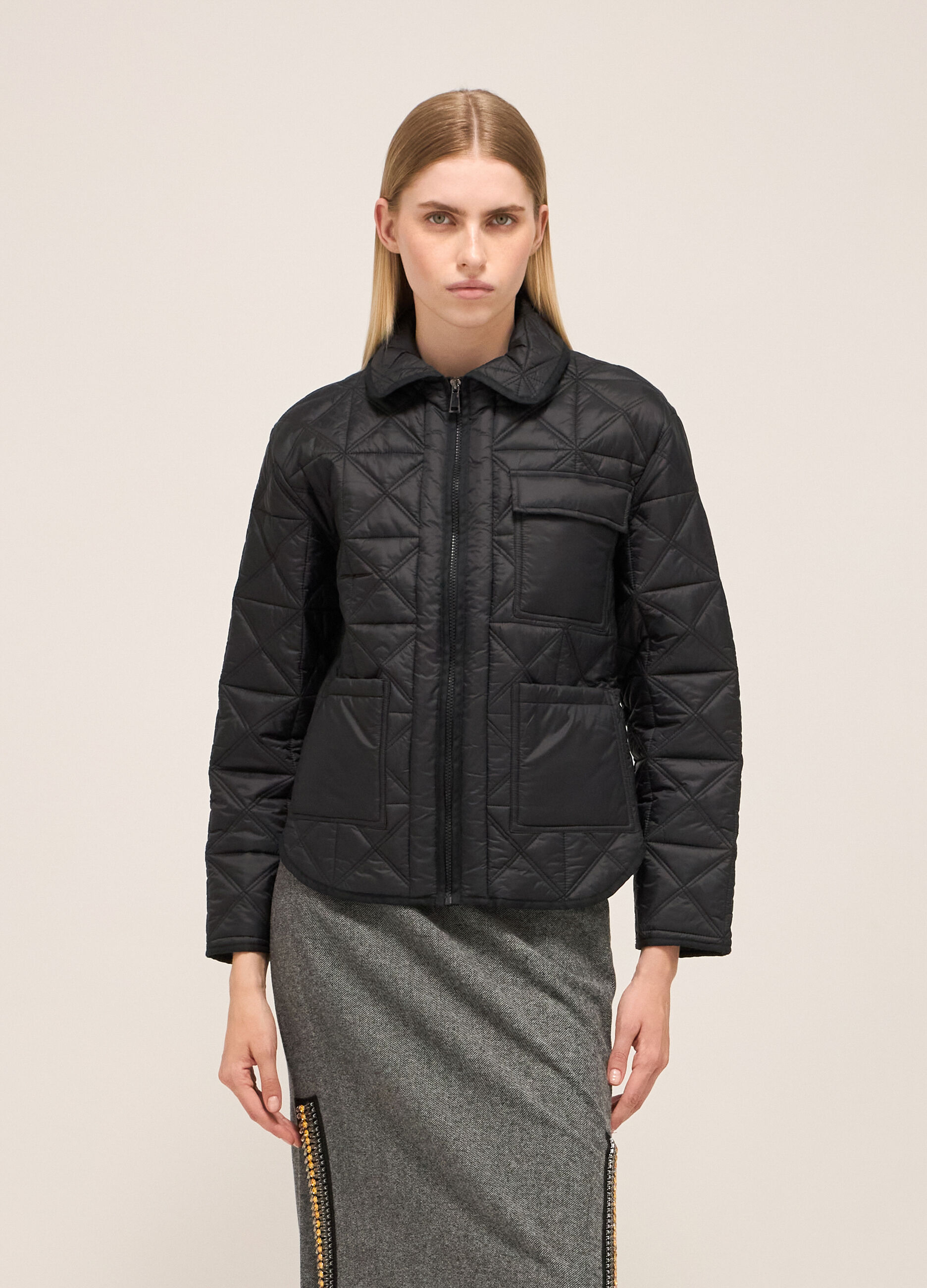 Petit blouson court matelassé