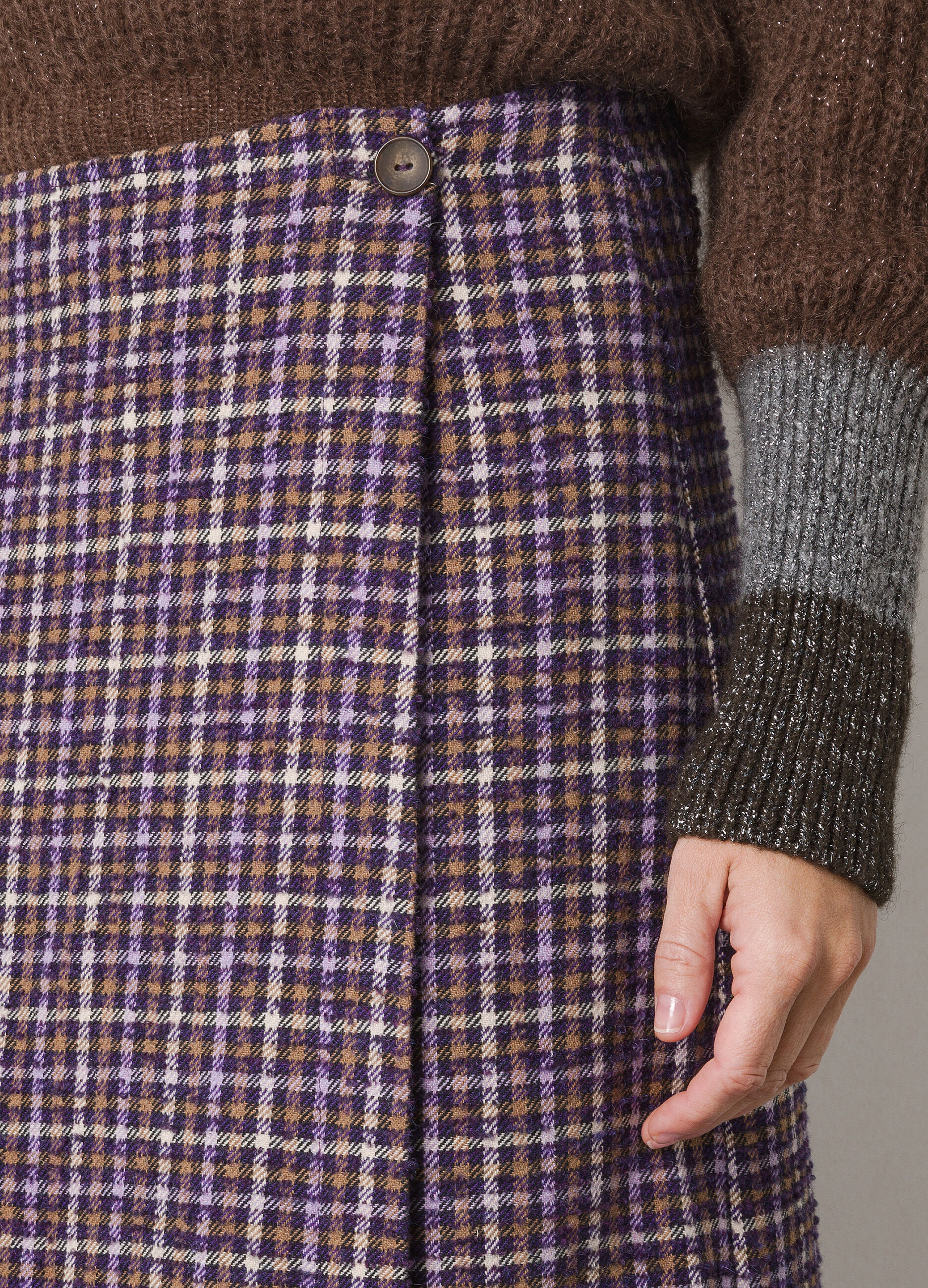 Wool-blend wrap-around skirt_2