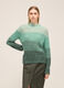 Turtle-neck sweater in mohair blend mélange _1