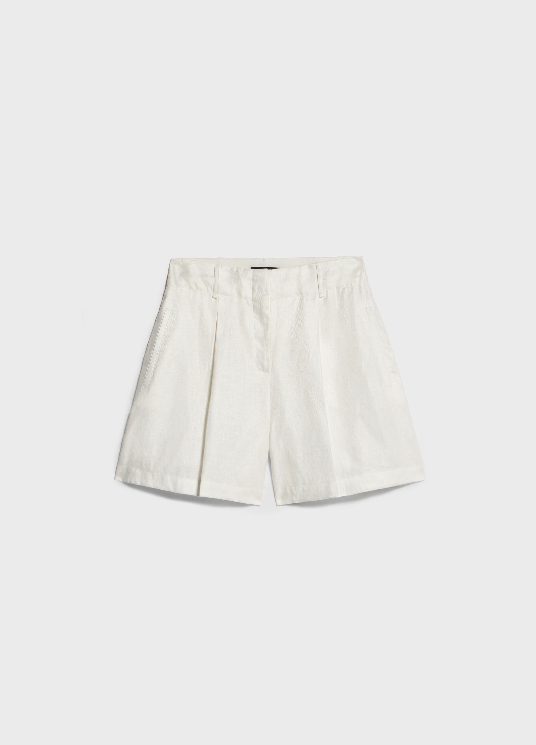 Linen Bermuda shorts_4