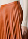 Faux leather pleated skirt_2