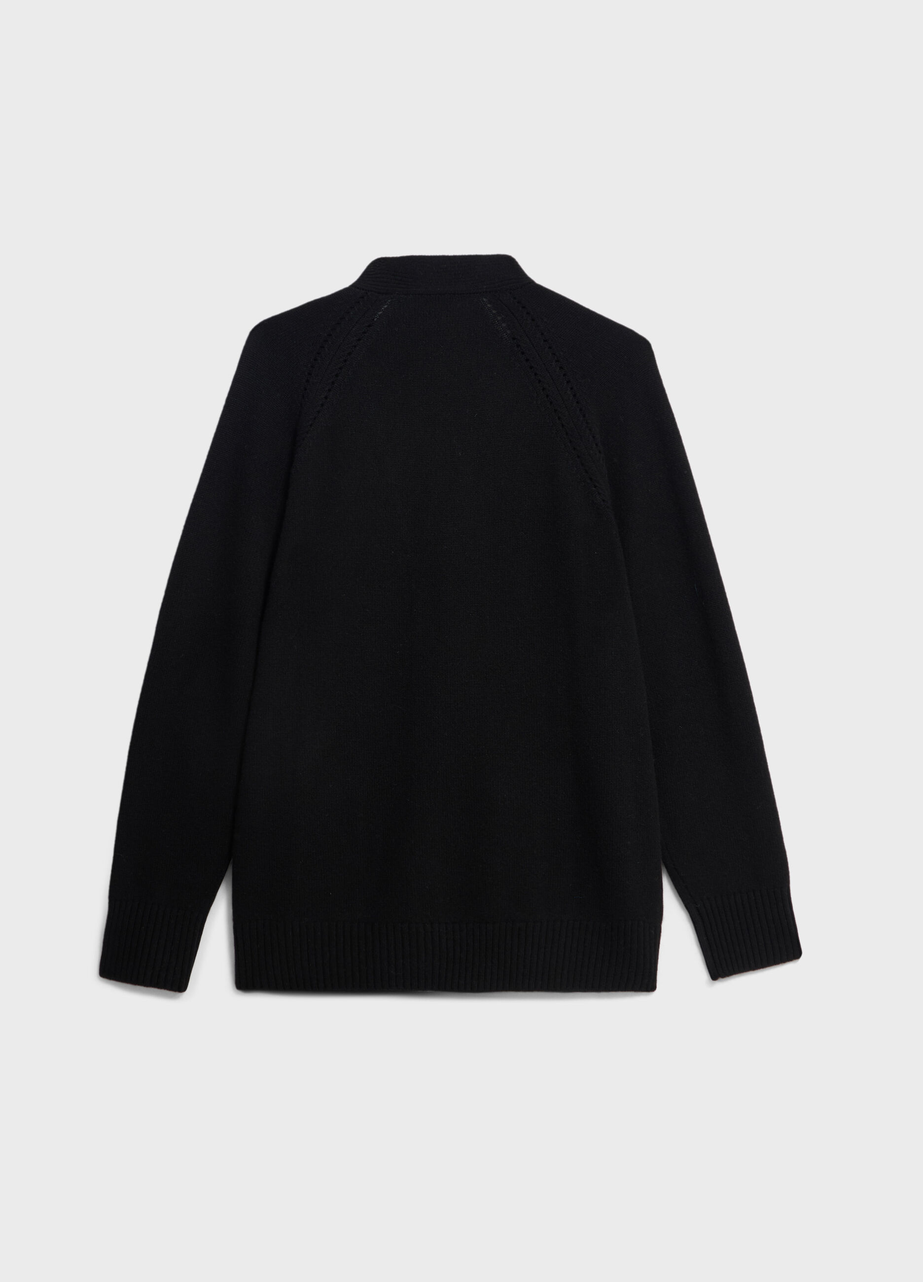 Cardigan oversize en laine et cachemire