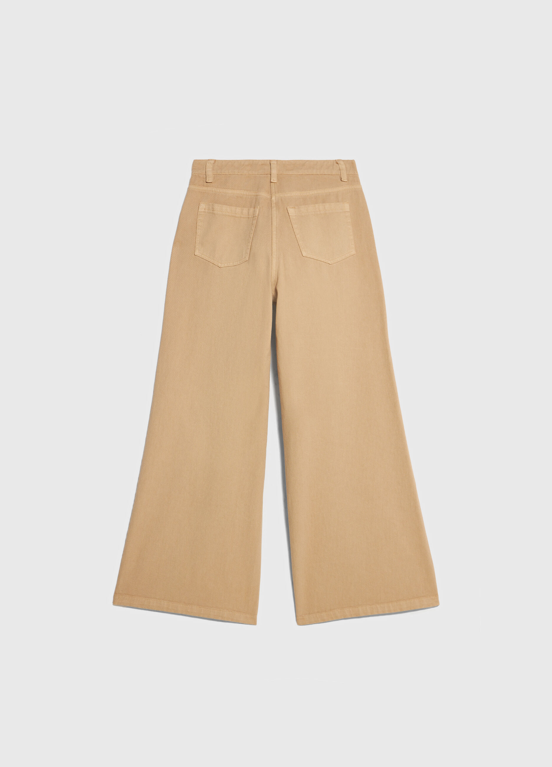 Wide trousers in pure cotton_5