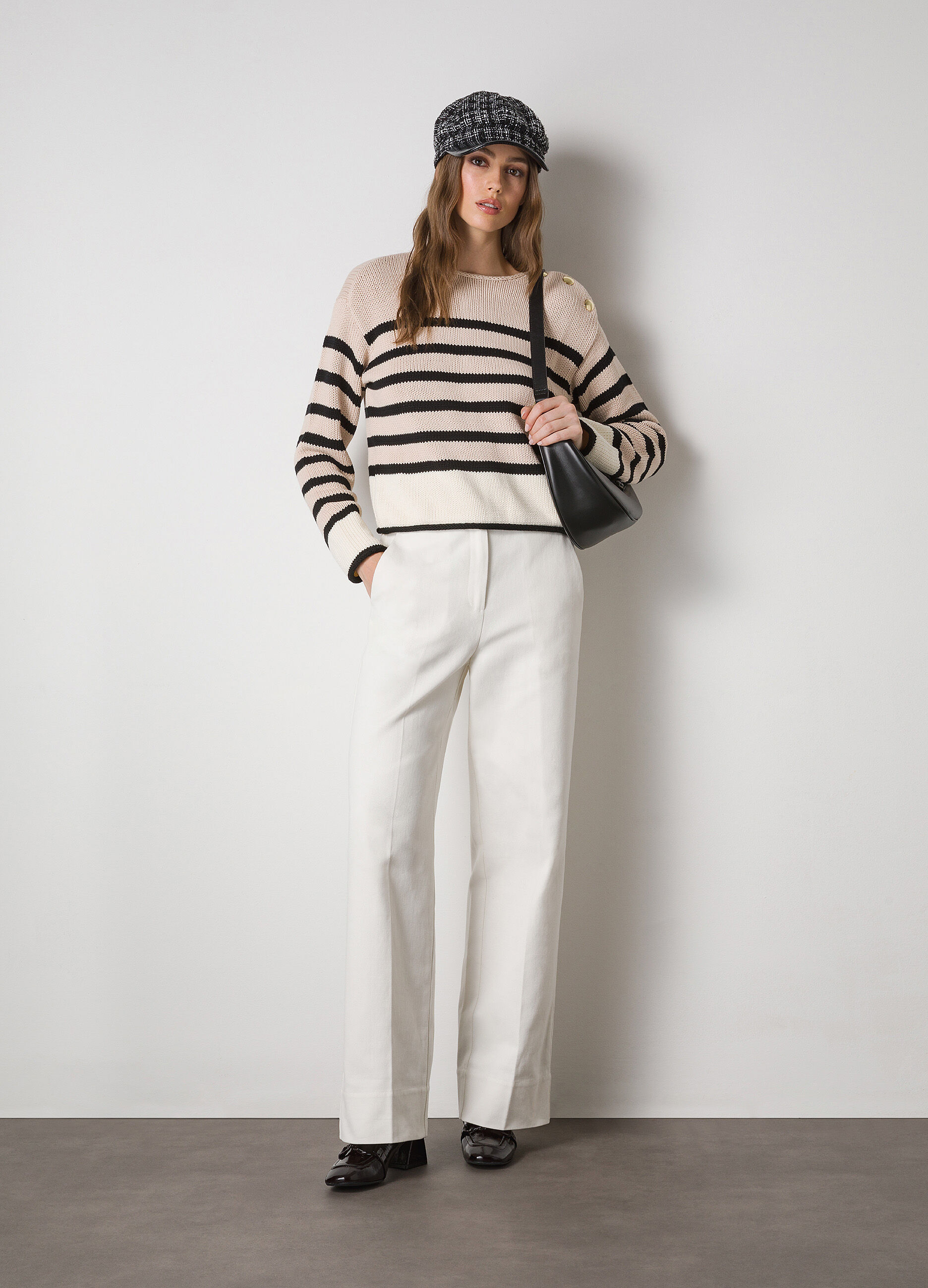 Pure cotton striped tricot_1