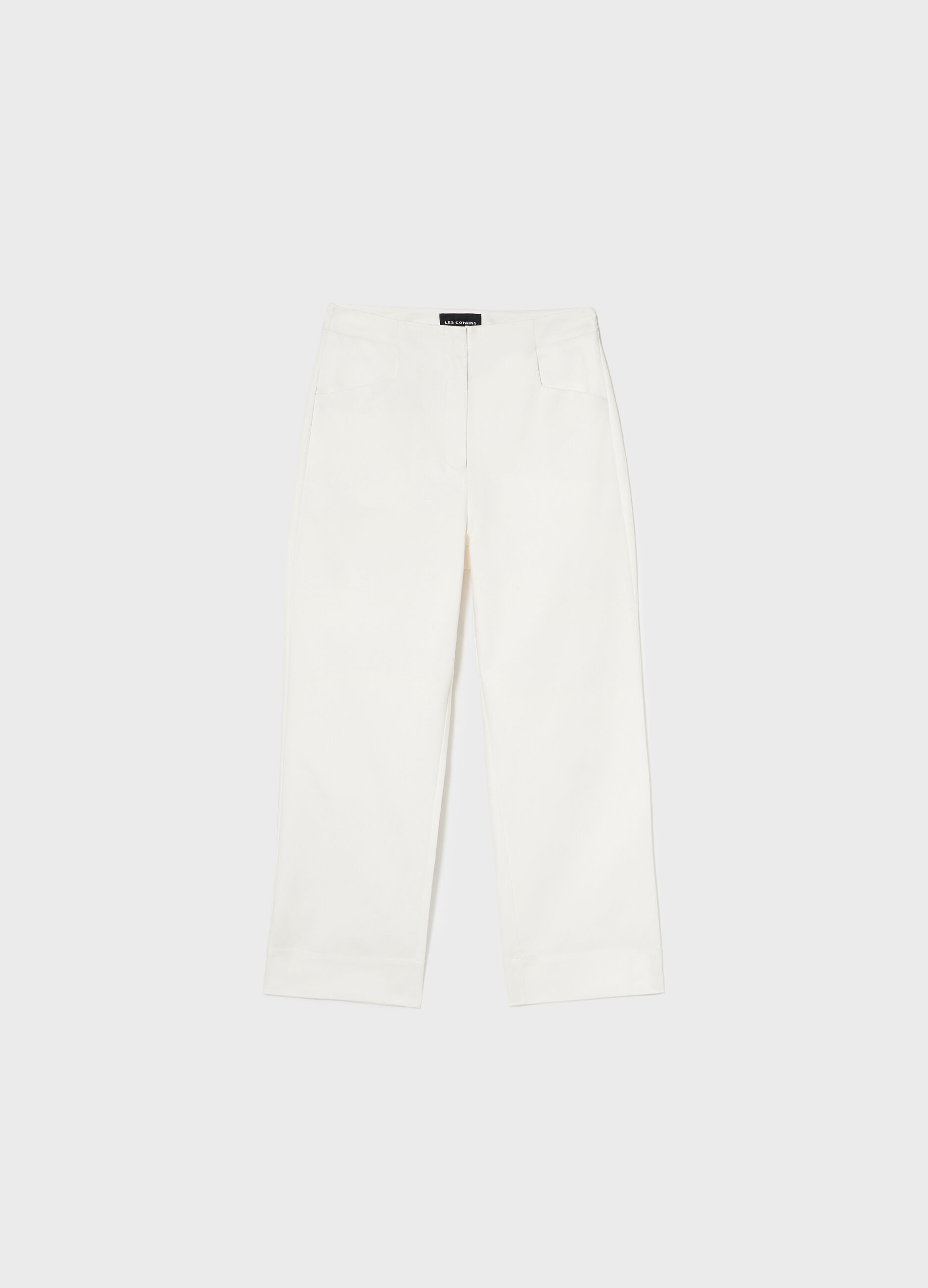 Stretch cotton trousers_0