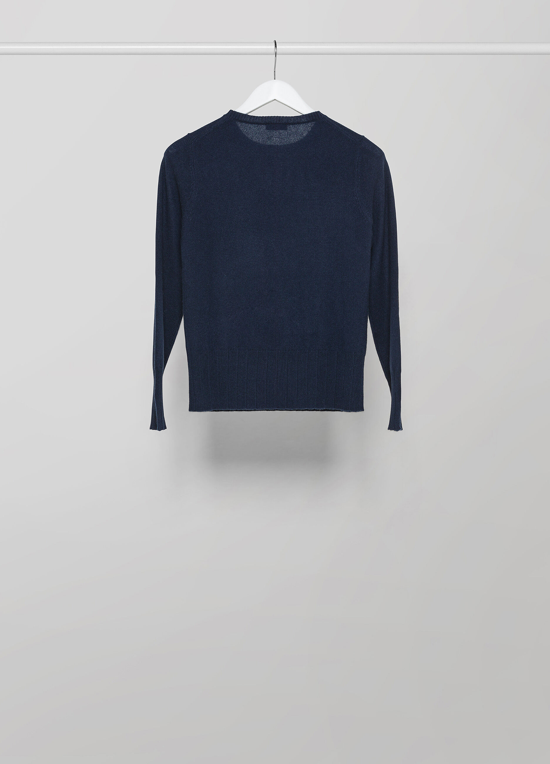 Pure cashmere tricot pullover 