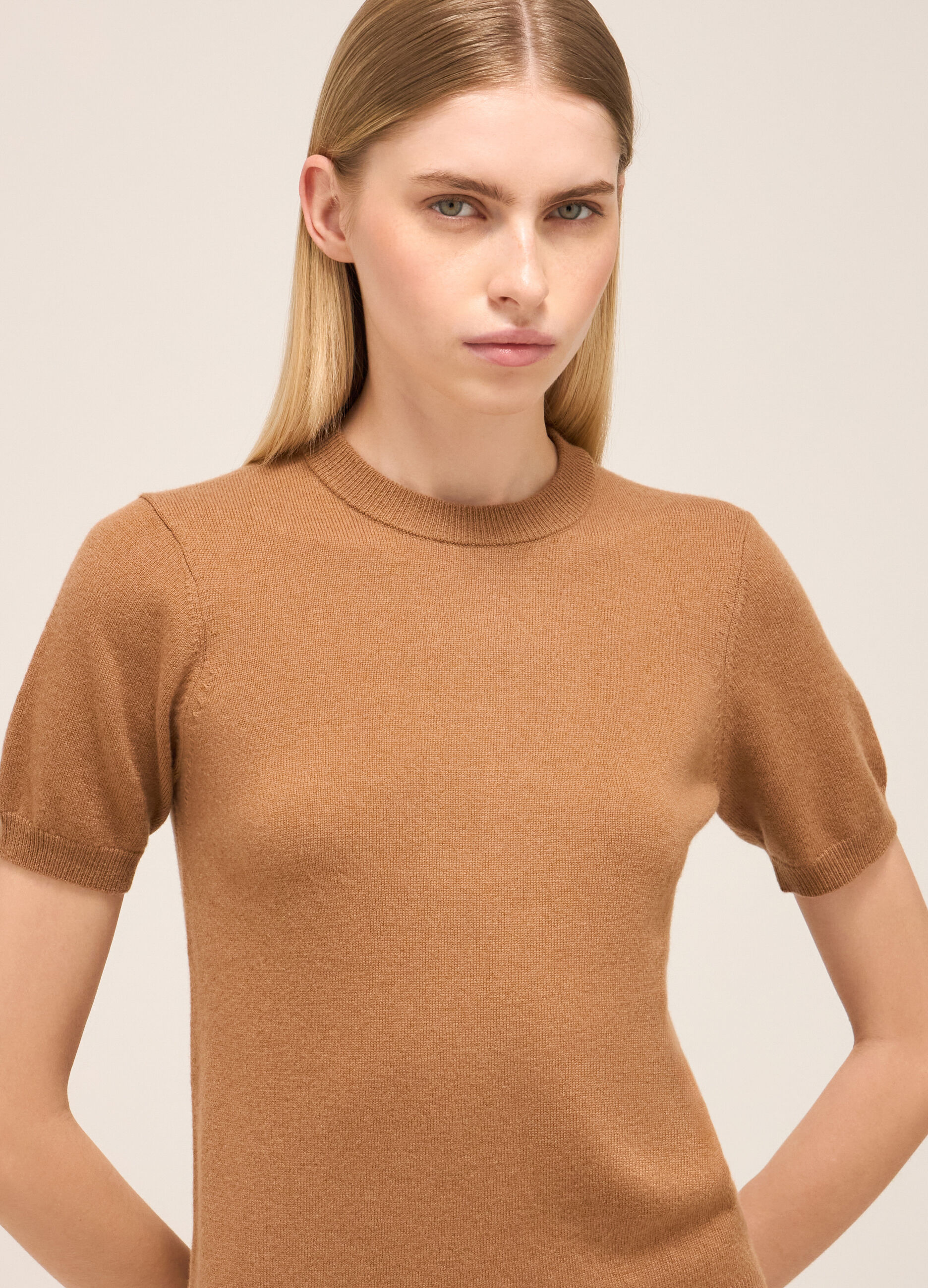 Pull à manches bouffantes