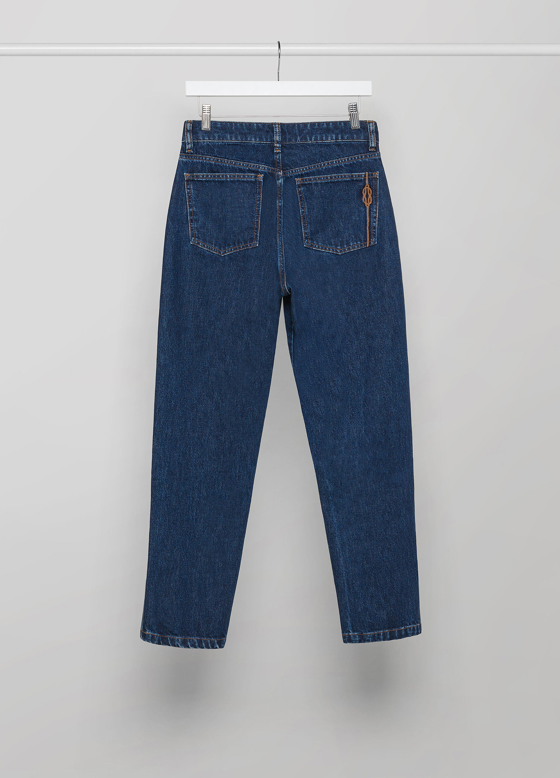 Pure cotton mom fit denims