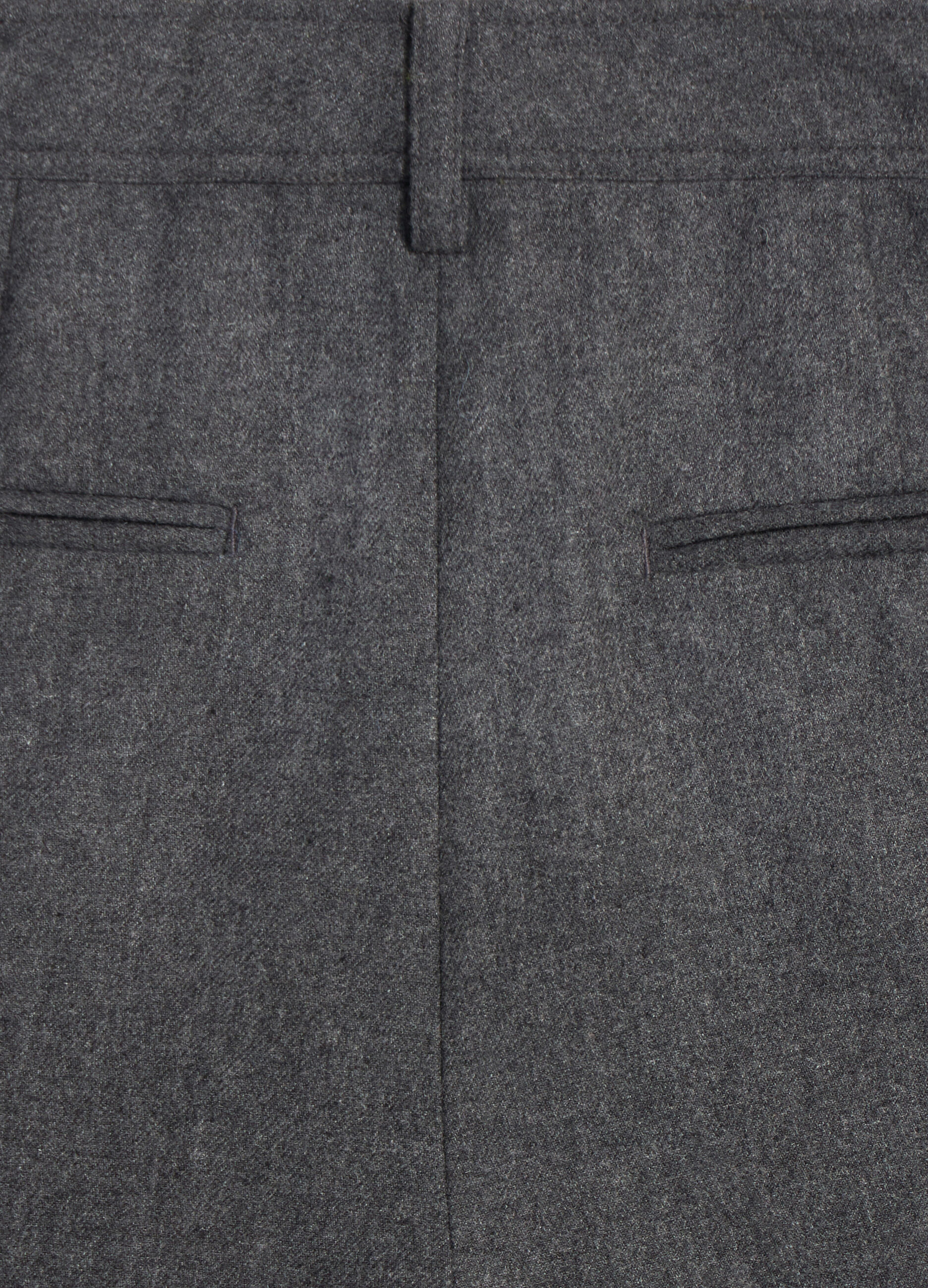 Straight-leg trousers in wool blend