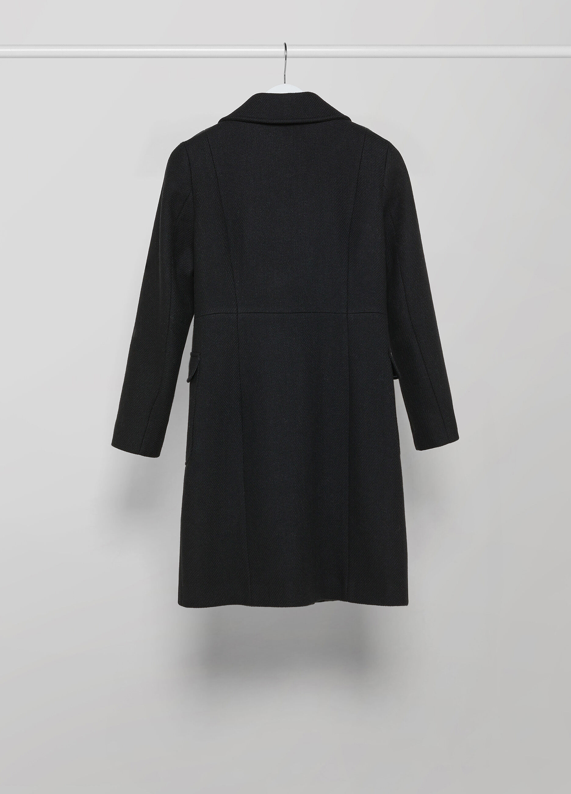 Wool-blend long coat _5