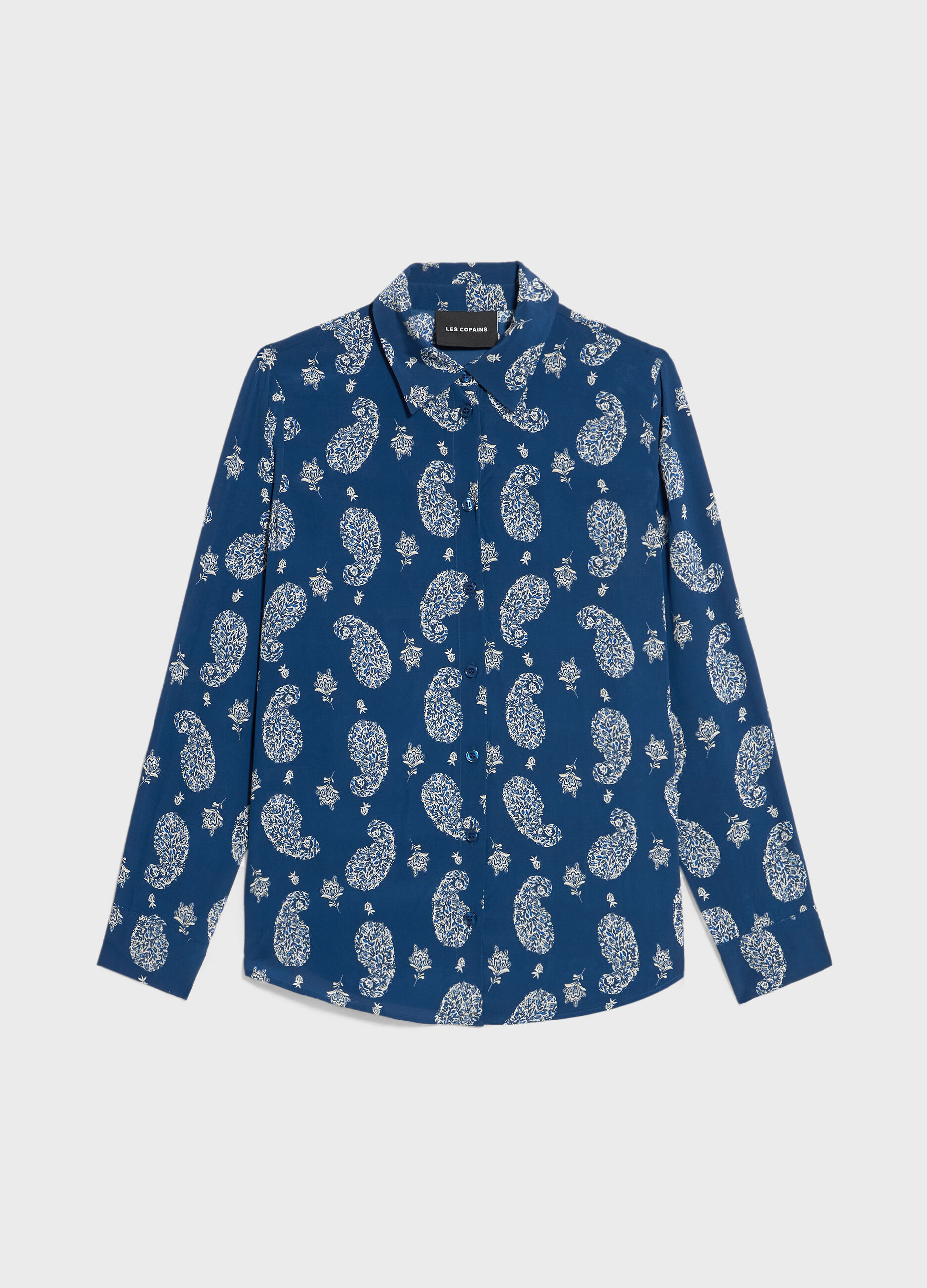 Viscose shirt with print