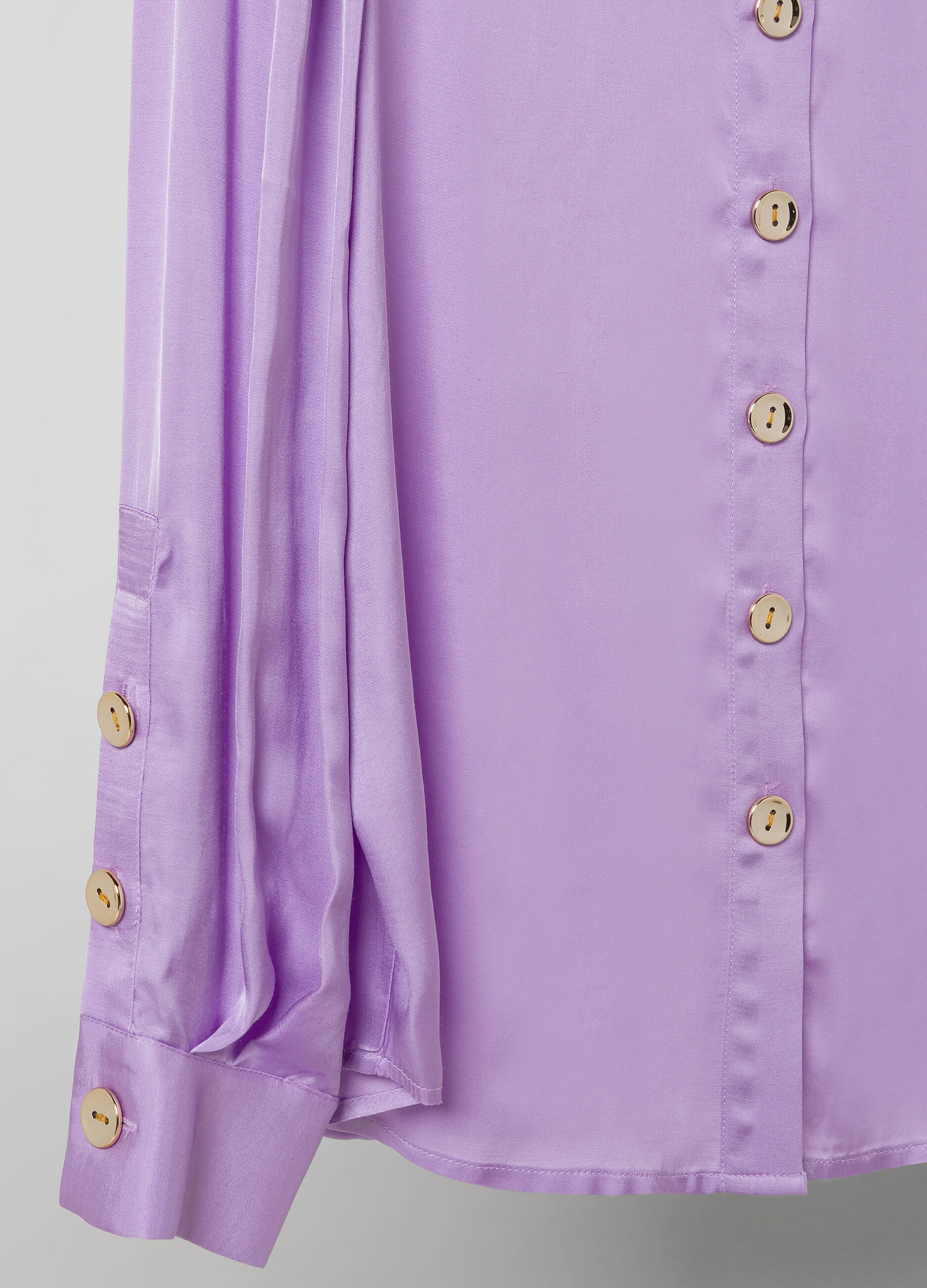 Gathered long-sleeved shirt_6