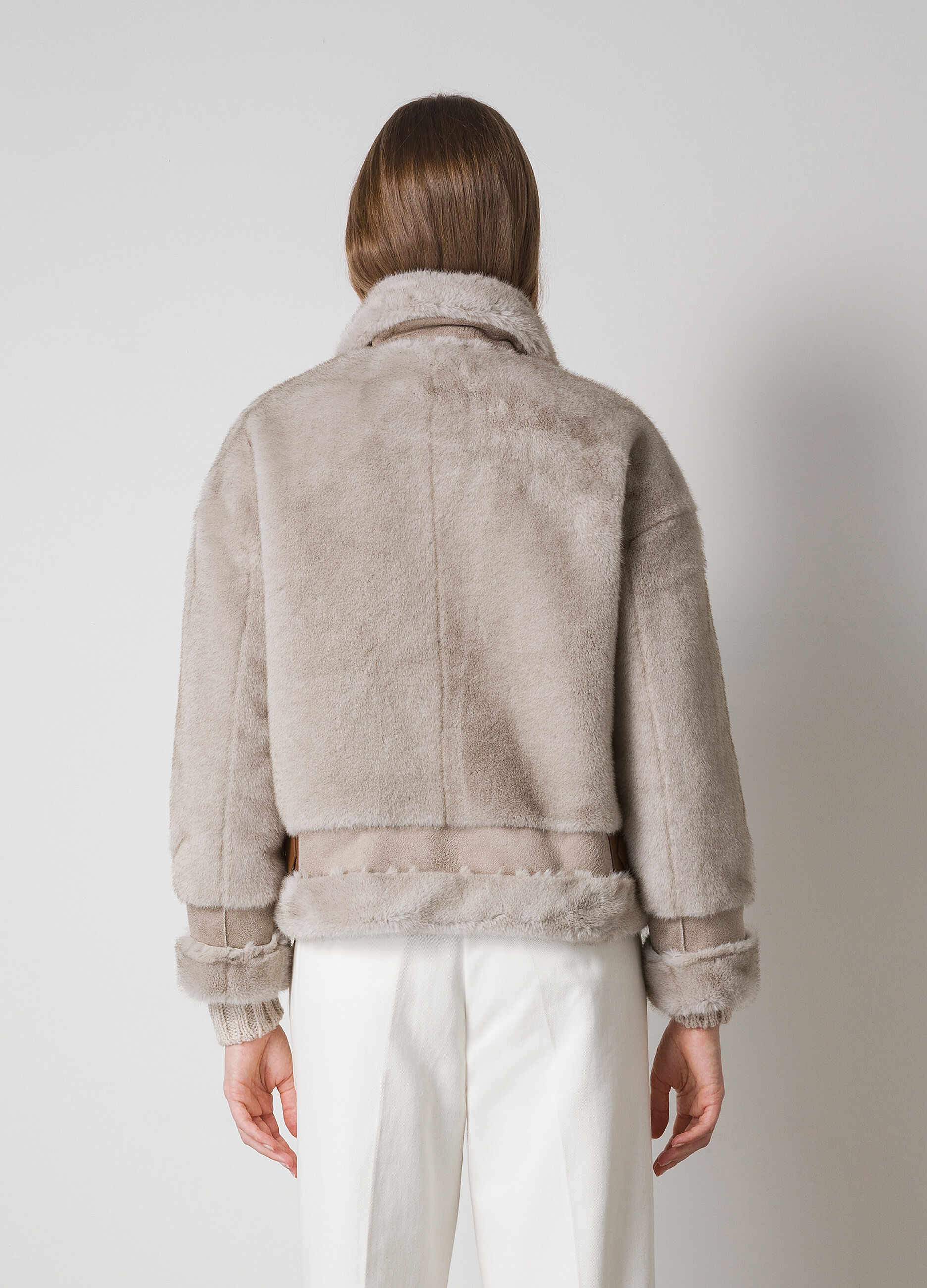 Faux fur jacket_1