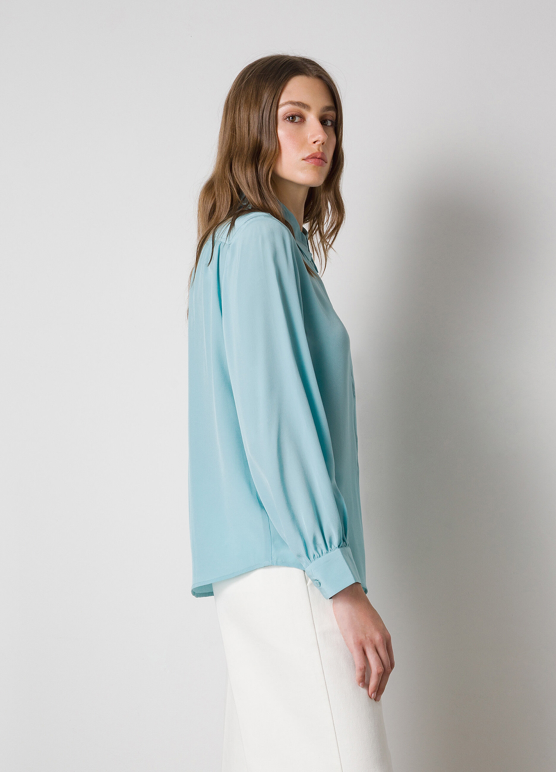 Blouse en 100 % soie