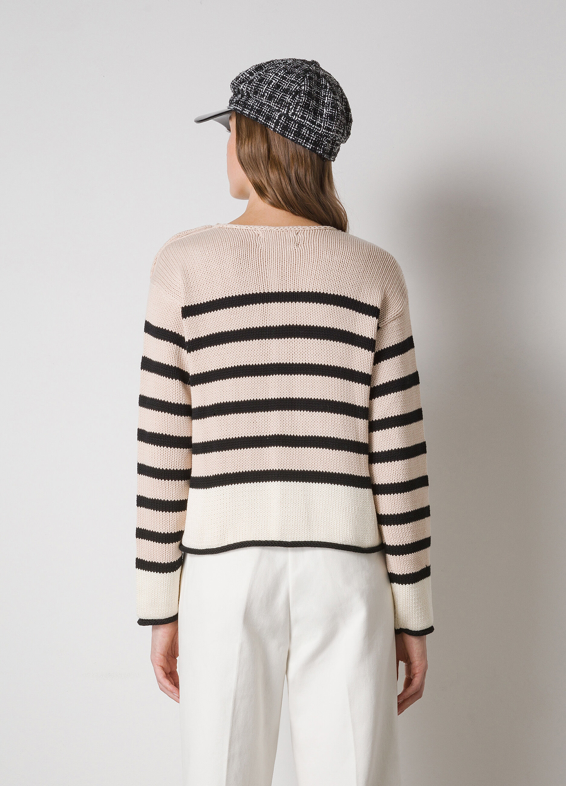 Pure cotton striped tricot_2
