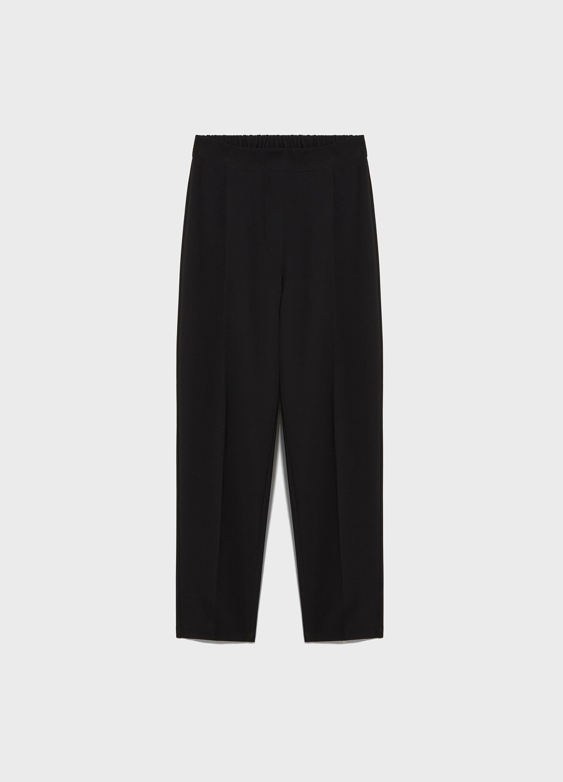 Slouchy trousers with elastic_4