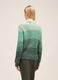 Turtle-neck sweater in mohair blend mélange _2