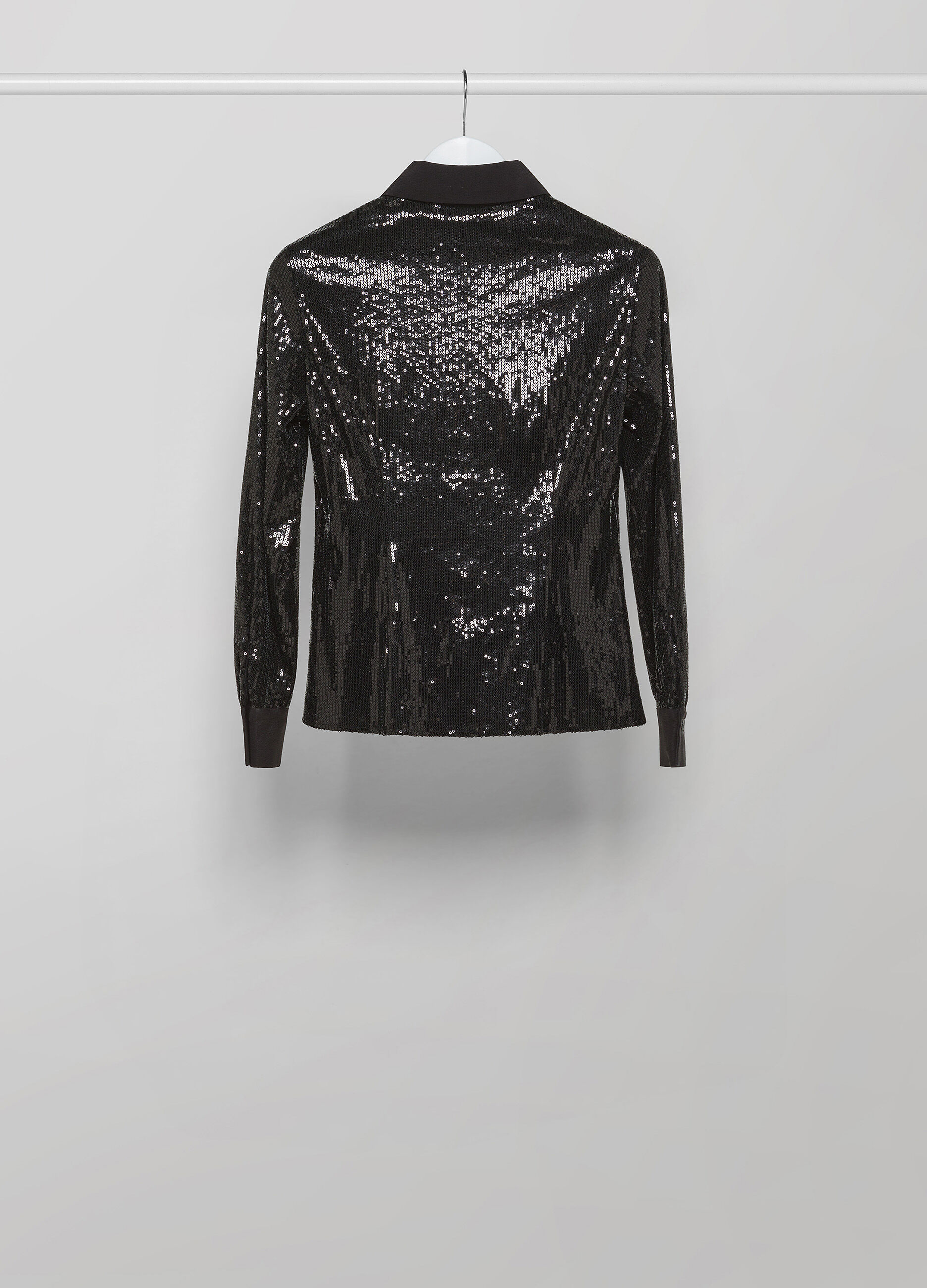 Black sequin shirt_5