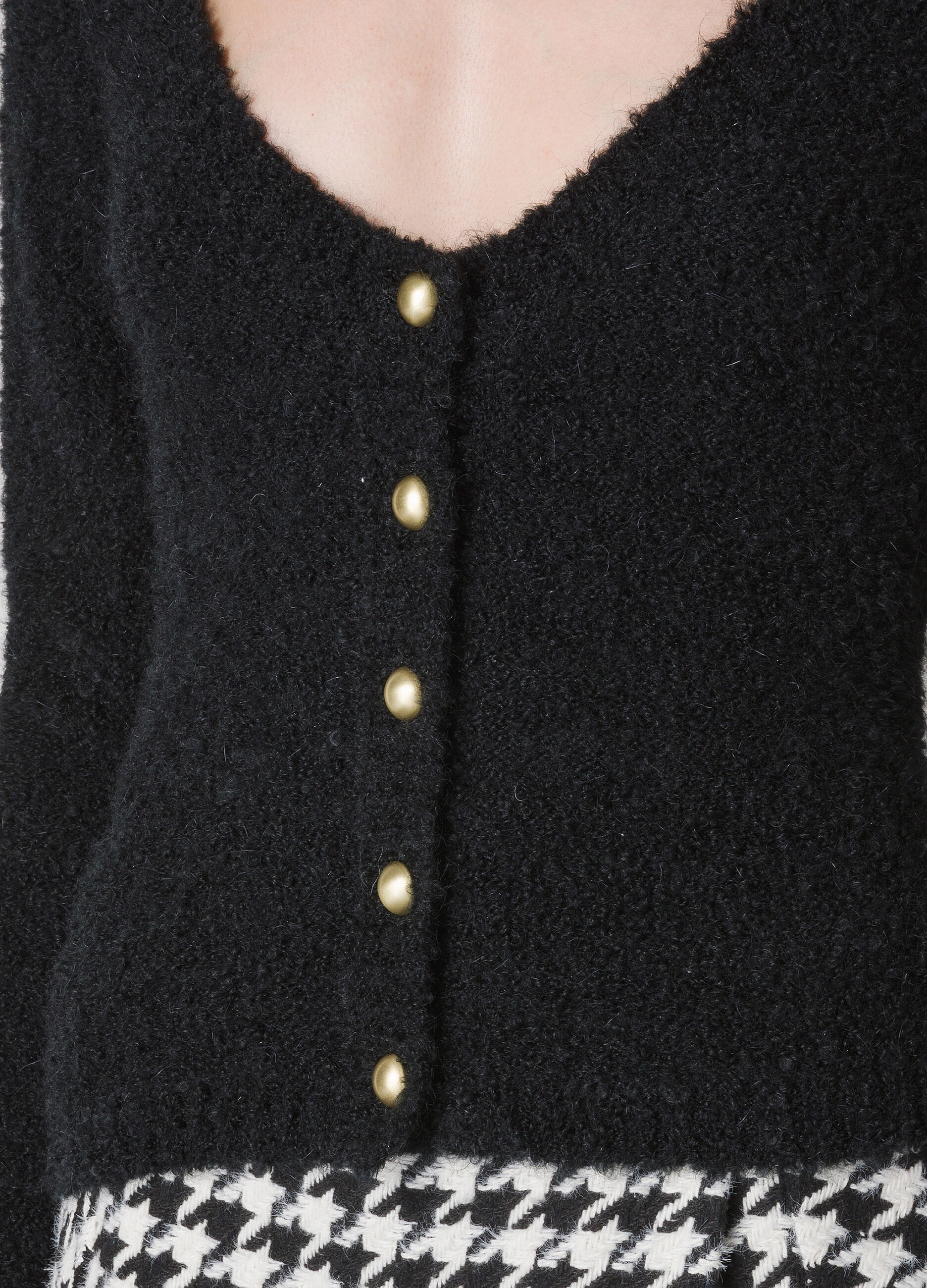 Mohair wool blend tricot cardigan_2