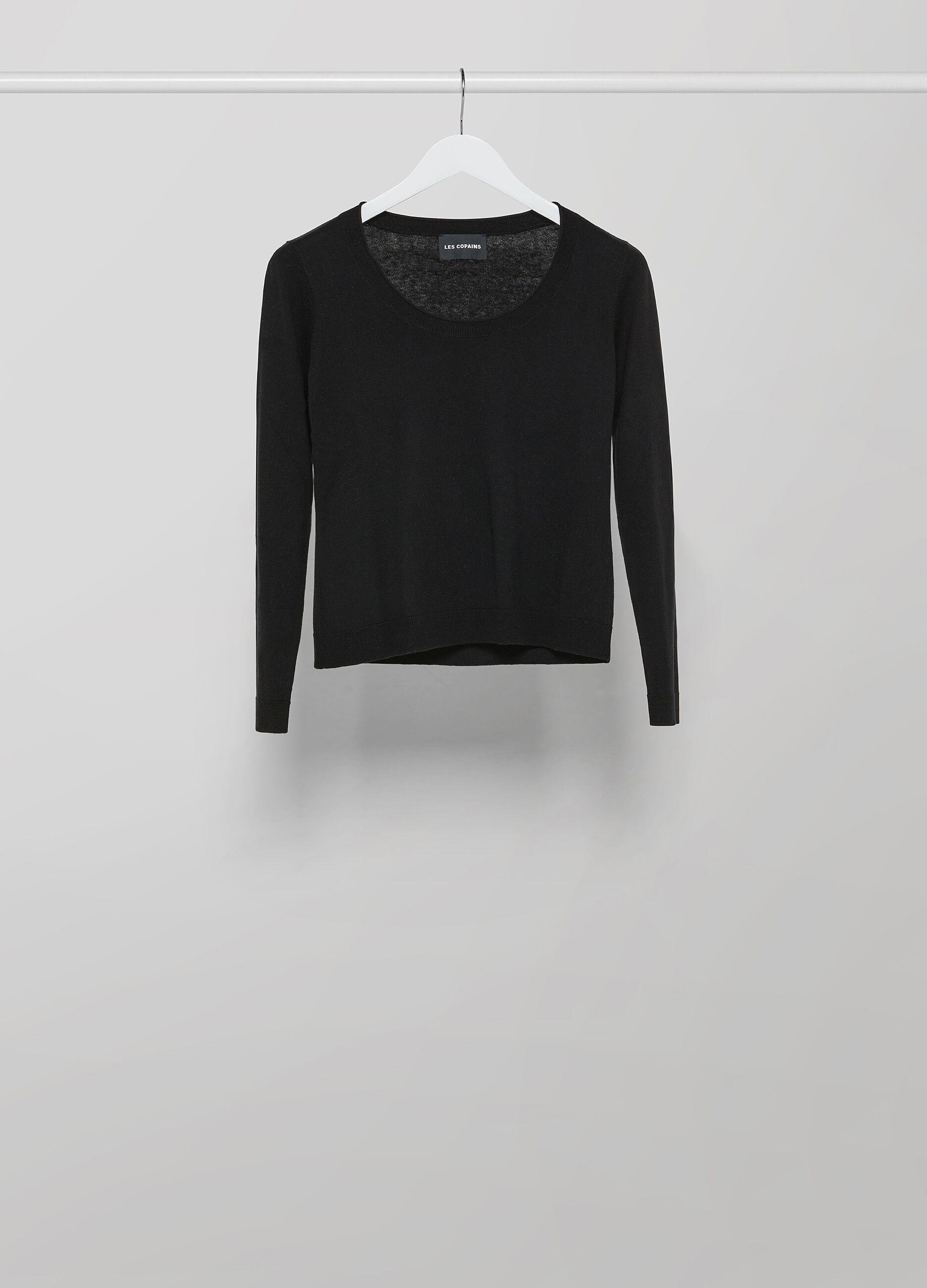 Round-neck silk-blend tricot_4